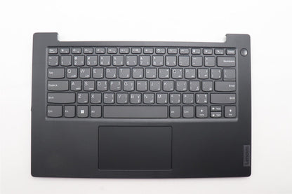 Lenovo V14 G4 IRU Palmrest Cover Touchpad Keyboard Arabic White 5CB1L67919
