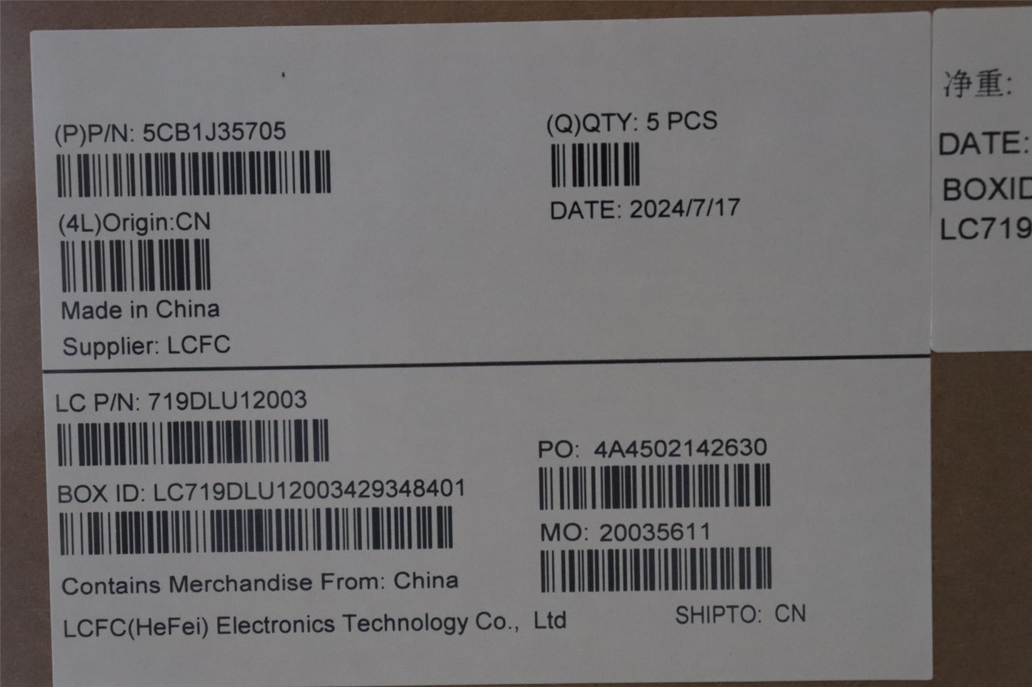 Lenovo 5 14IAU Palmrest Cover Touchpad Keyboard Spanish Storm Grey 5CB1J35705
