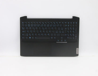 Lenovo Gaming 3-15IMH05 Keyboard Palmrest Top Cover Czech Black 5CB0Y99496