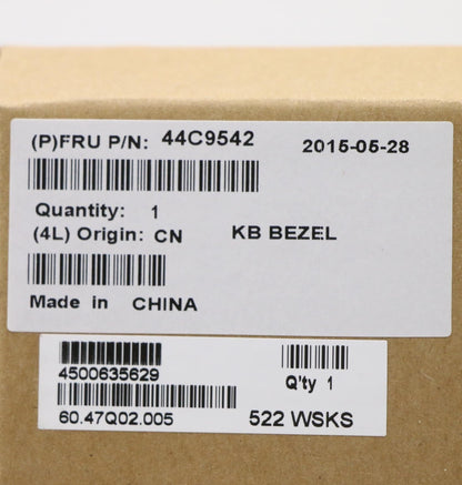 Lenovo Keyboard bezel assembly 44C9542