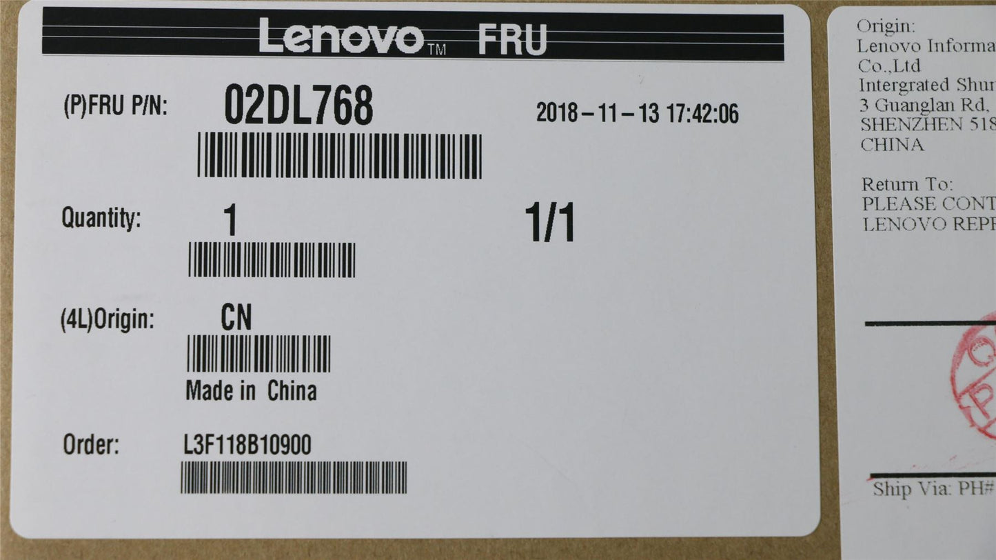 Lenovo DISPLAY 12.5 3.0tFHDIPSAG oncellPanelIVO 02DL768