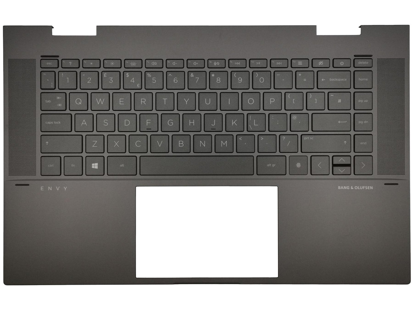 HP Envy 15-EU Palmrest Touchpad Cover Keyboard UK Black Backlit M45489-031