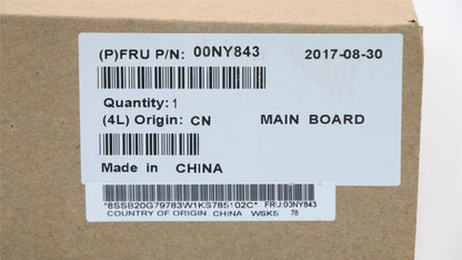 Lenovo ThinkPad X1 1st Gen Motherboard Mainboard 00NY843