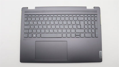 Lenovo Yoga 7 16IAH7 Palmrest Cover Touchpad Keyboard Slovenian 5CB1J04011