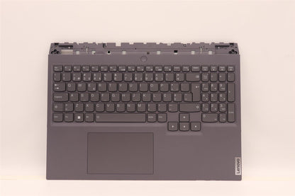 Lenovo 5 16IAH7H Palmrest Cover Touchpad Keyboard Portuguese Backlit 5CB1F38540