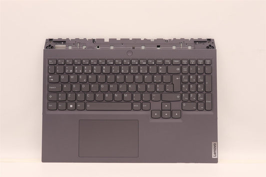 Lenovo 5 16IAH7H Palmrest Cover Touchpad Keyboard Portuguese Backlit 5CB1F38540