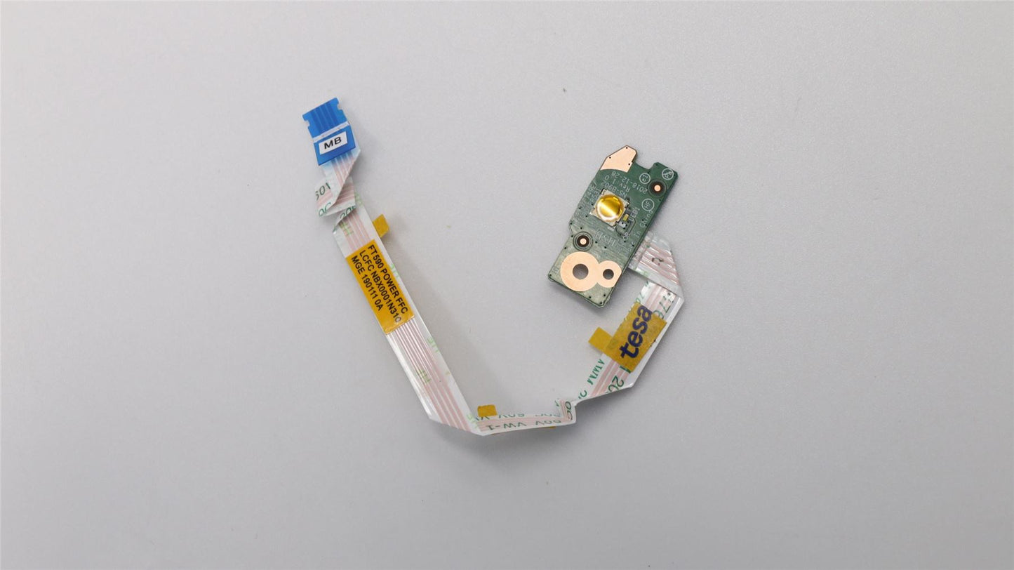 Lenovo ThinkPad T590 P53s T15 P15s Gen 1 Power Button Board 01YT386
