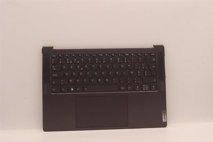 Lenovo Yoga 7 14ARH7 Palmrest Cover Touchpad Keyboard Belgian 5CB1J36000