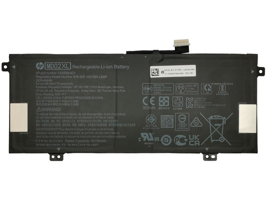 Genuine HP Chromebook 12B-CA Battery Power Supply 40Wh L64430-005