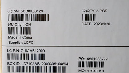 Lenovo Upper Case ASM_LA L81YK BLNFPPG 5CB0X56129