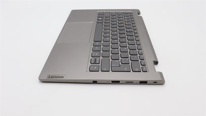 Lenovo Yoga 14s G3 IRU Palmrest Cover Touchpad Keyboard Spanish Grey 5CB1L43737