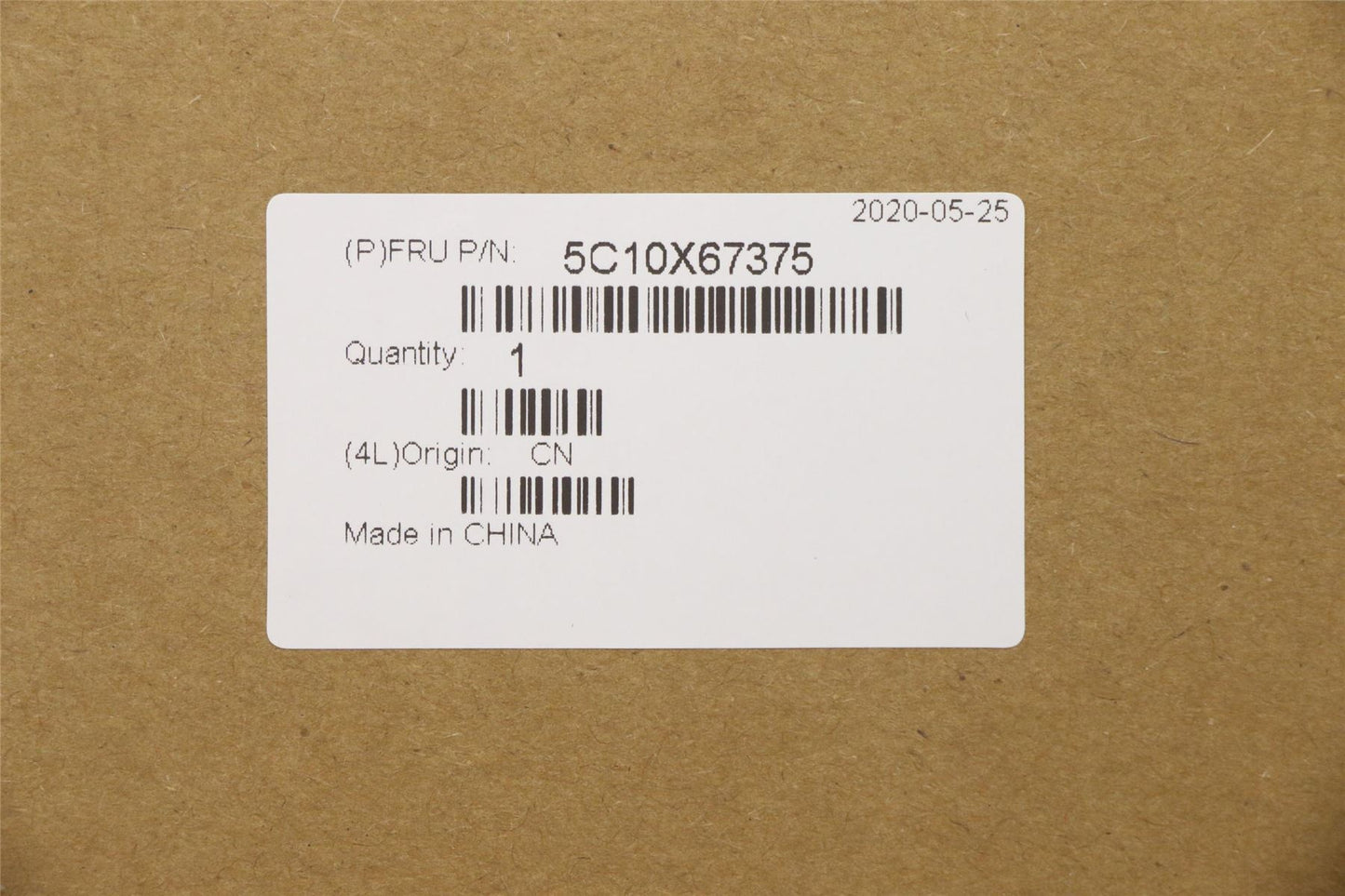 Lenovo 5C10X67375 FRU 1.8M USB A to C cable