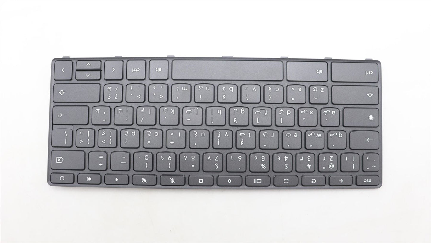 Lenovo 100e Gen4 Keyboard Arabic Grey Backlit 5N21L43909