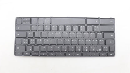 Lenovo 100e Gen4 Keyboard Arabic Grey Backlit 5N21L43909
