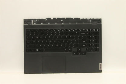 Lenovo 5 15ACH6H 5 15ACH6A Palmrest Cover Touchpad Keyboard US Black 5CB1C74773