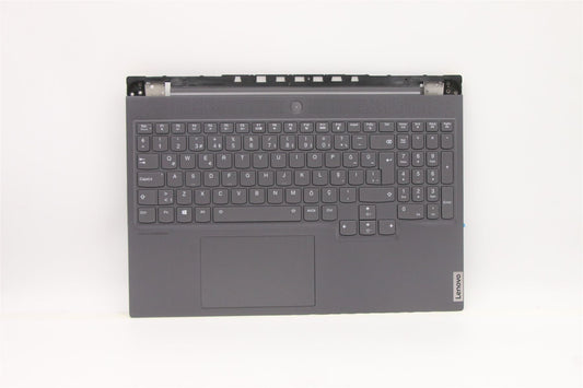Lenovo 7 16ACHg6 Palmrest Cover Touchpad Keyboard Turkish Storm Grey 5CB1C17332