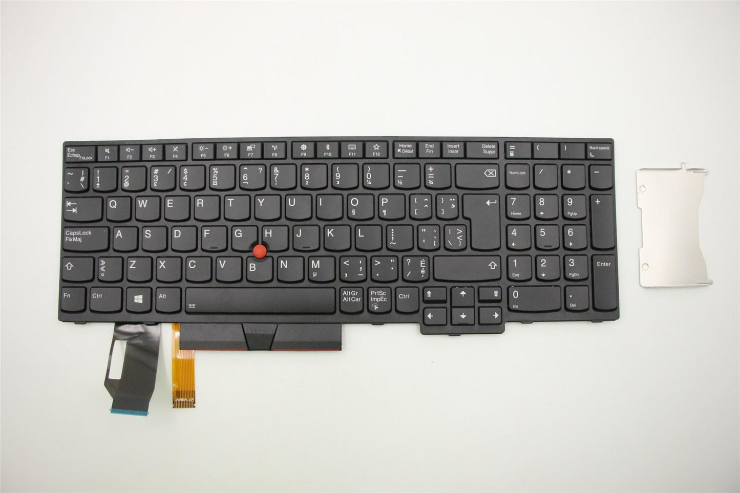 Lenovo ThinkPad L580 L590 T590 P53s P52 P72 P53 P73 Keyboard Black 01YP717