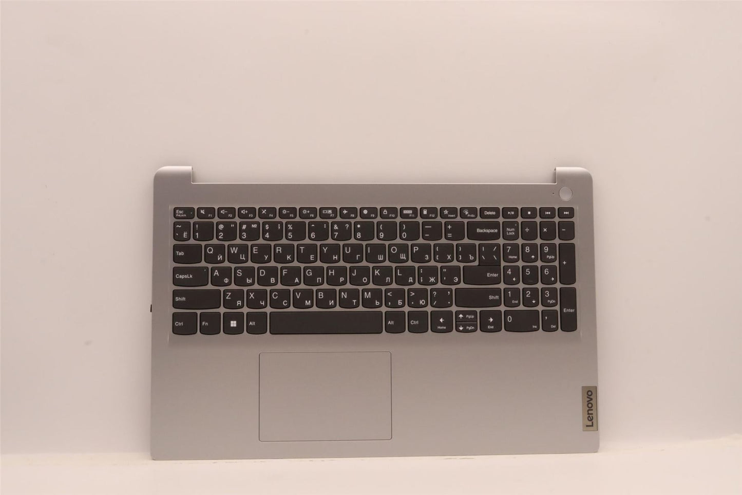 Lenovo IdeaPad 1 15IGL7 Palmrest Cover Touchpad Keyboard Russian Grey 5CB1J19738