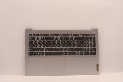 Lenovo IdeaPad 1 15IGL7 Palmrest Cover Touchpad Keyboard Russian Grey 5CB1J19738