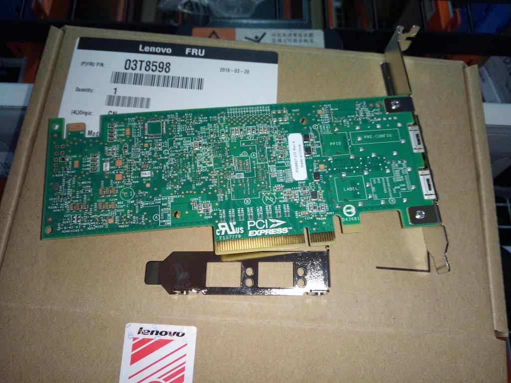 Lenovo NETWRK_CRD FRU Emulex OCe 14102-UX-L, 03T8598
