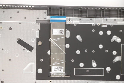 Lenovo V17 G2-ITL Keyboard Palmrest Top Cover UK Grey 5CB1C92861