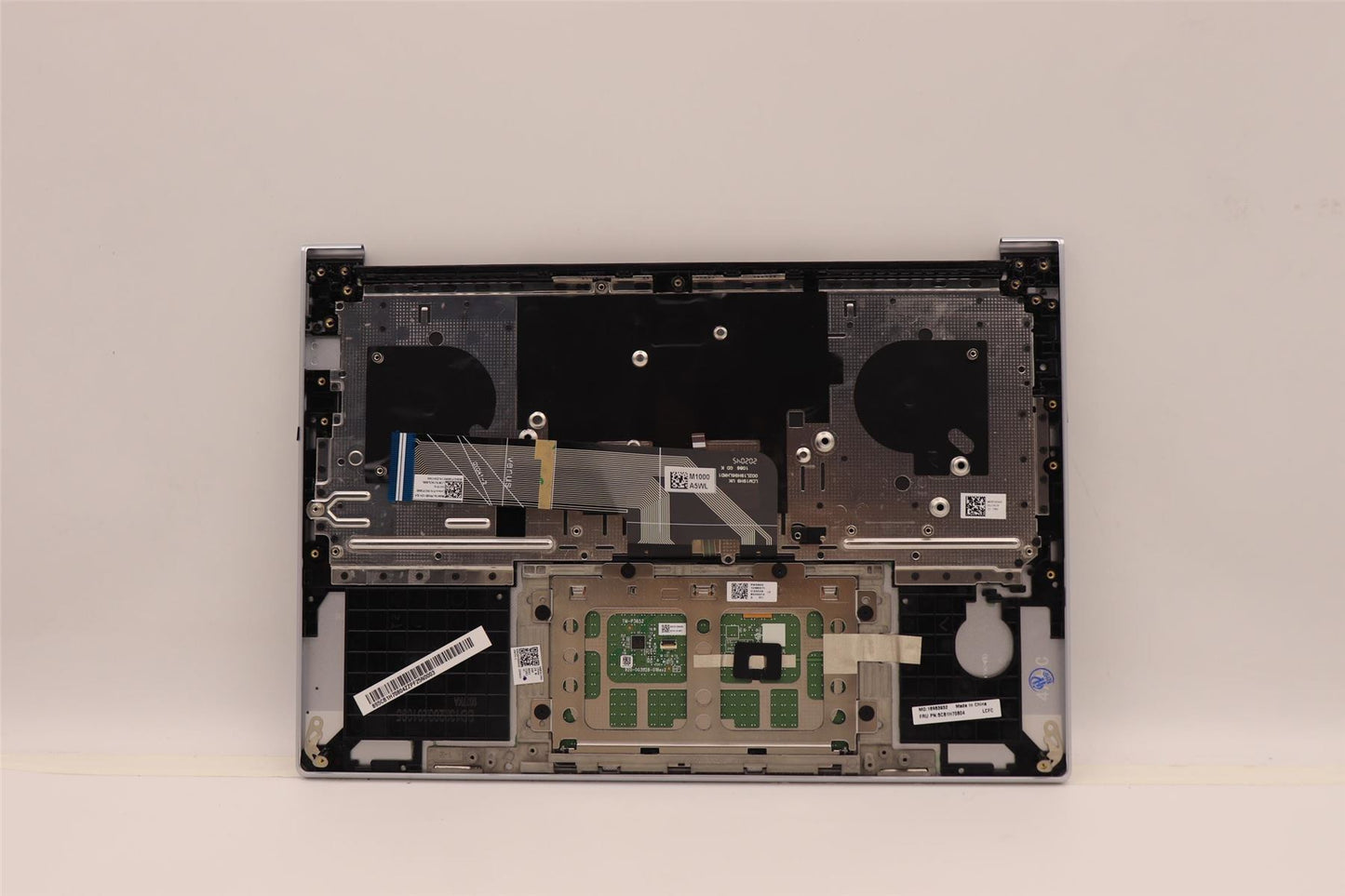 Lenovo IdeaPad 7 14IAP7 Palmrest Cover Touchpad Keyboard Cloud Grey 5CB1H70804