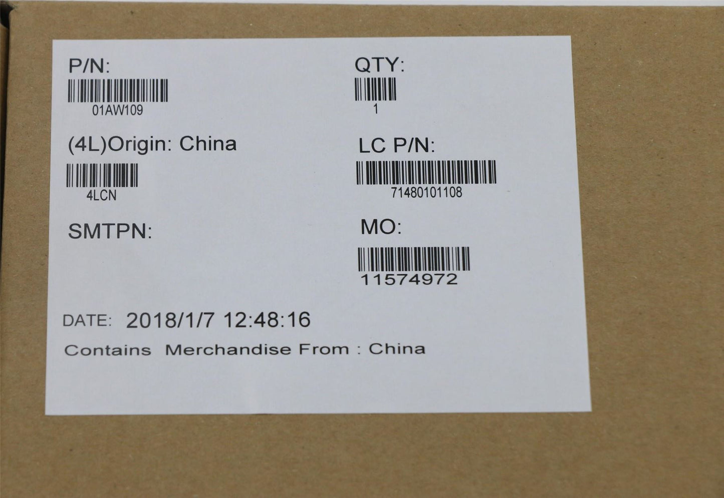 Lenovo 01AW109 BDPLANAR i5-6200U,DIS,WIN,FWTPM