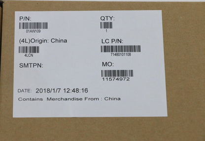 Lenovo 01AW109 BDPLANAR i5-6200U,DIS,WIN,FWTPM
