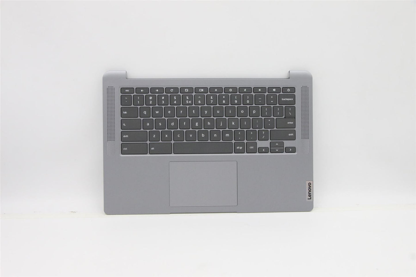 Lenovo Chromebook 14M836 Keyboard Palmrest Top Cover US Europe Silver 5CB1C92817