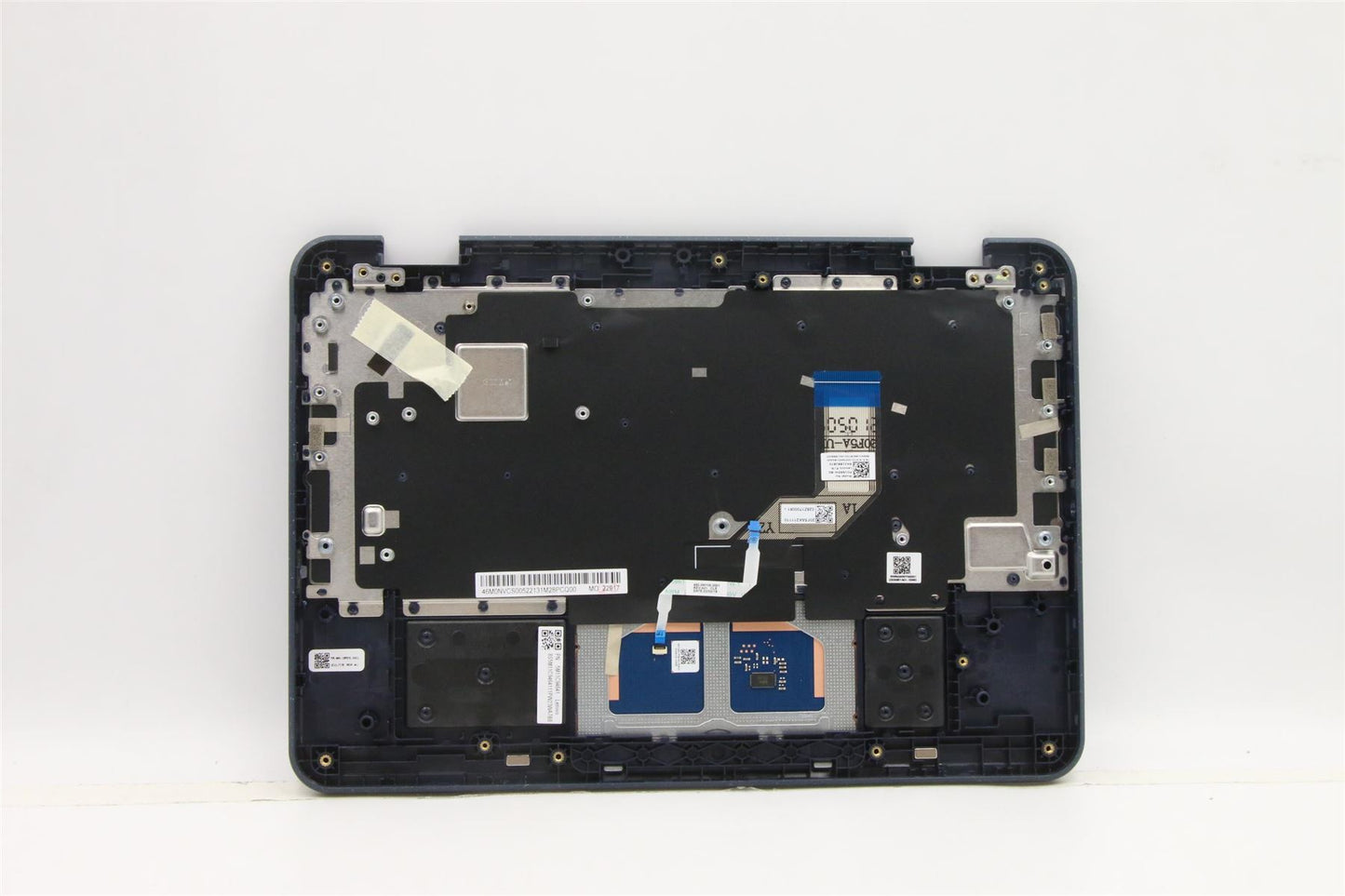 Lenovo IdeaPad 7 14IHU5 Palmrest Cover Touchpad Keyboard German Silver 5CB1C19293