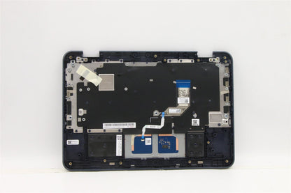Lenovo IdeaPad 7 14IHU5 Palmrest Cover Touchpad Keyboard German Silver 5CB1C19293