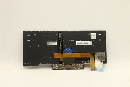 Lenovo ThinkPad L13 2 Keyboard Spanish Silver Backlit 5N20V43481