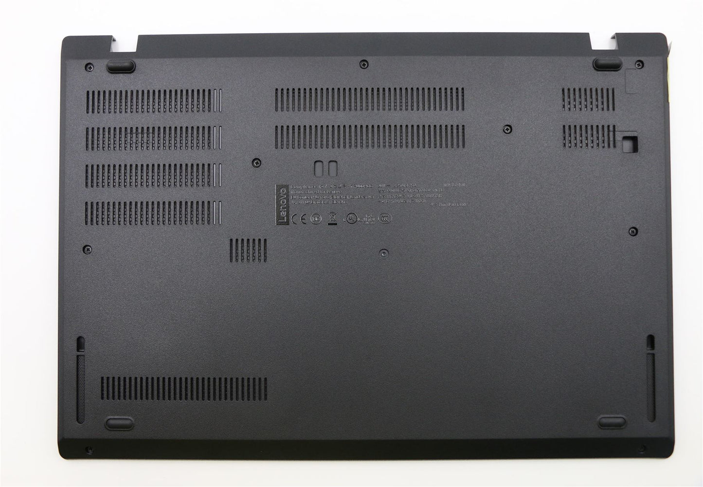 Lenovo ThinkPad L490 Base inférieure Cache inférieur Noir 02DM330