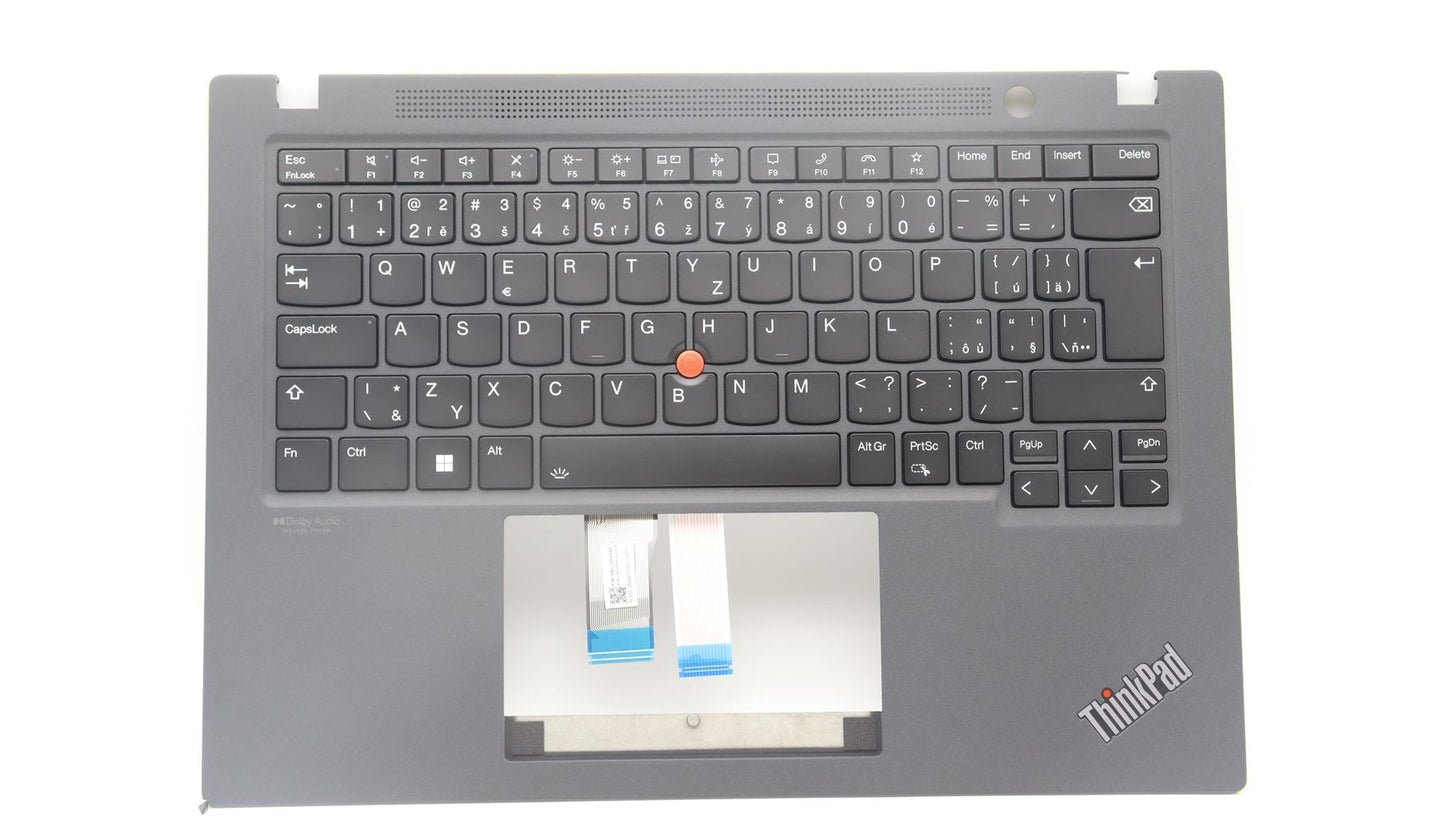 Lenovo ThinkPad T14s Gen 3 Keyboard Palmrest Top Cover Black Backlit 5M11G27172