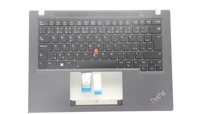 Lenovo ThinkPad T14s Gen 3 Keyboard Palmrest Top Cover Black Backlit 5M11G27172