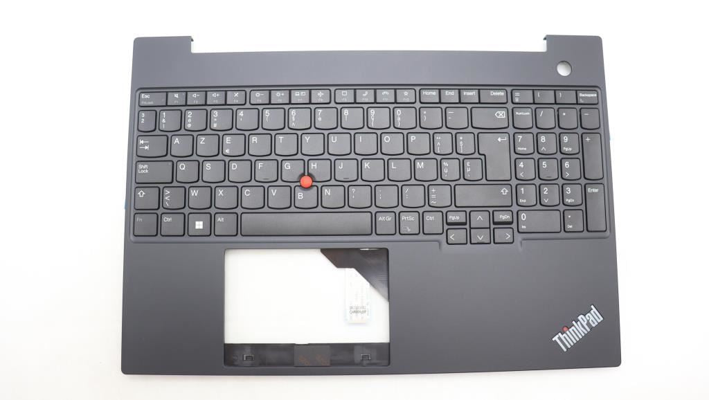 Lenovo ThinkPad E16 Gen 1 Keyboard Palmrest Top Cover Belgian Black 5M11L64923