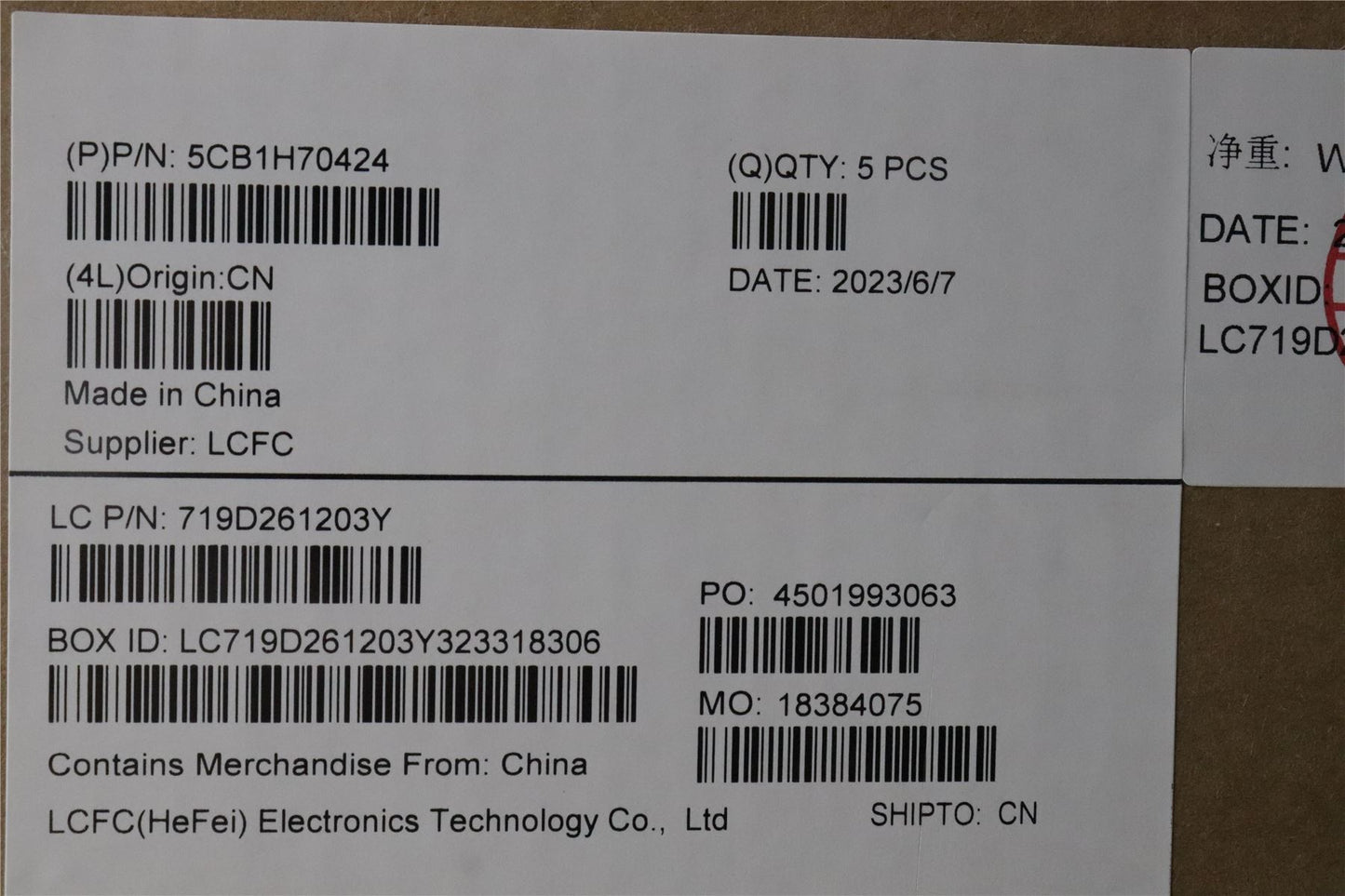 Lenovo IdeaPad 1 15ALC7 Palmrest Cover Touchpad Keyboard Nordic 5CB1H70424
