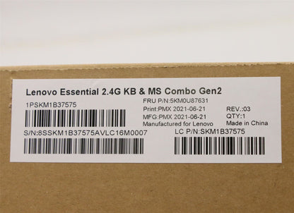 Lenovo Primax R71_G2 2.4G BKG CZ_SL 5KM0U87631