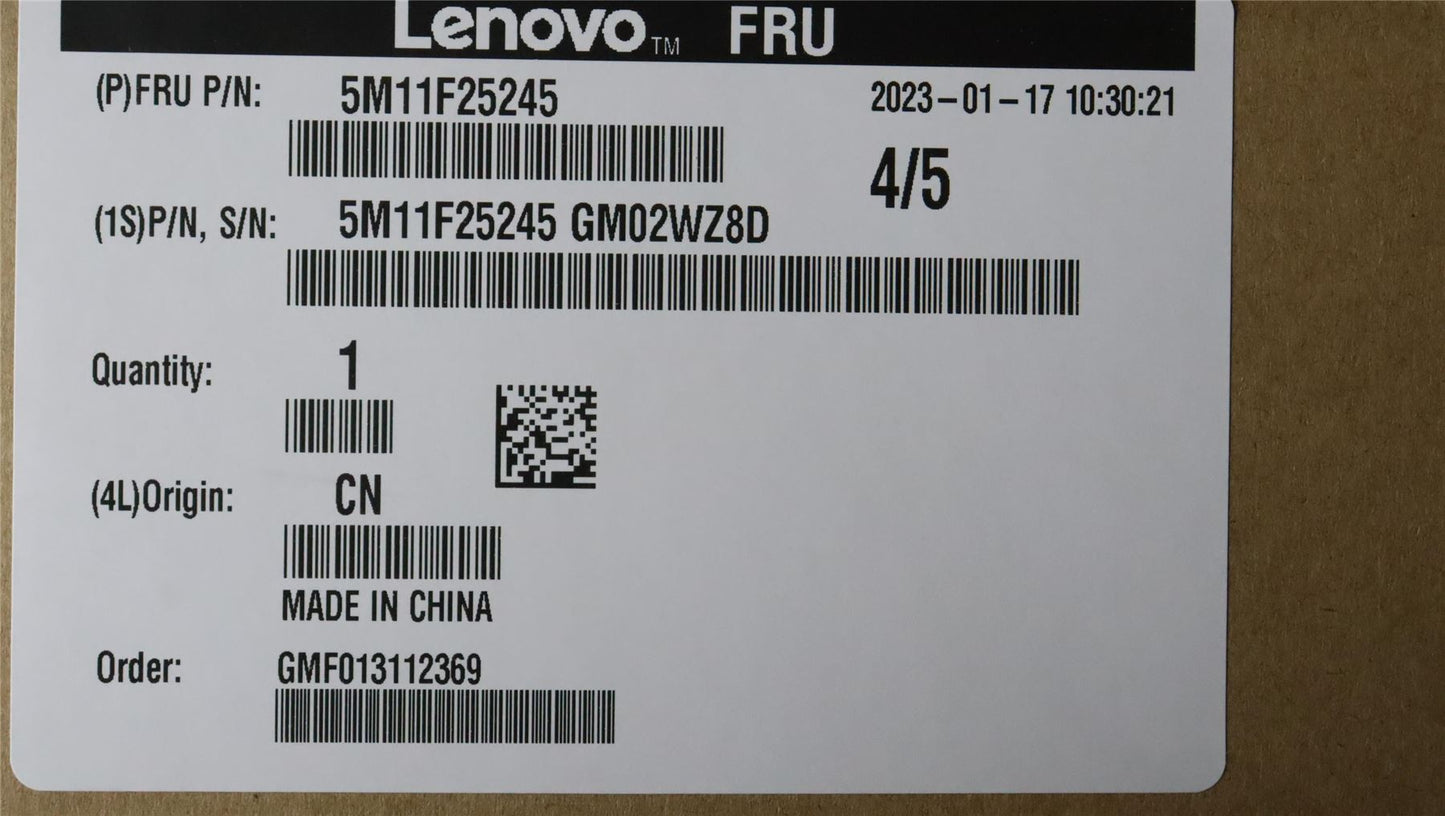Lenovo MECH_ASM KBD/C ITA BKLT(CHI) UKWWNEBK 5M11F25243