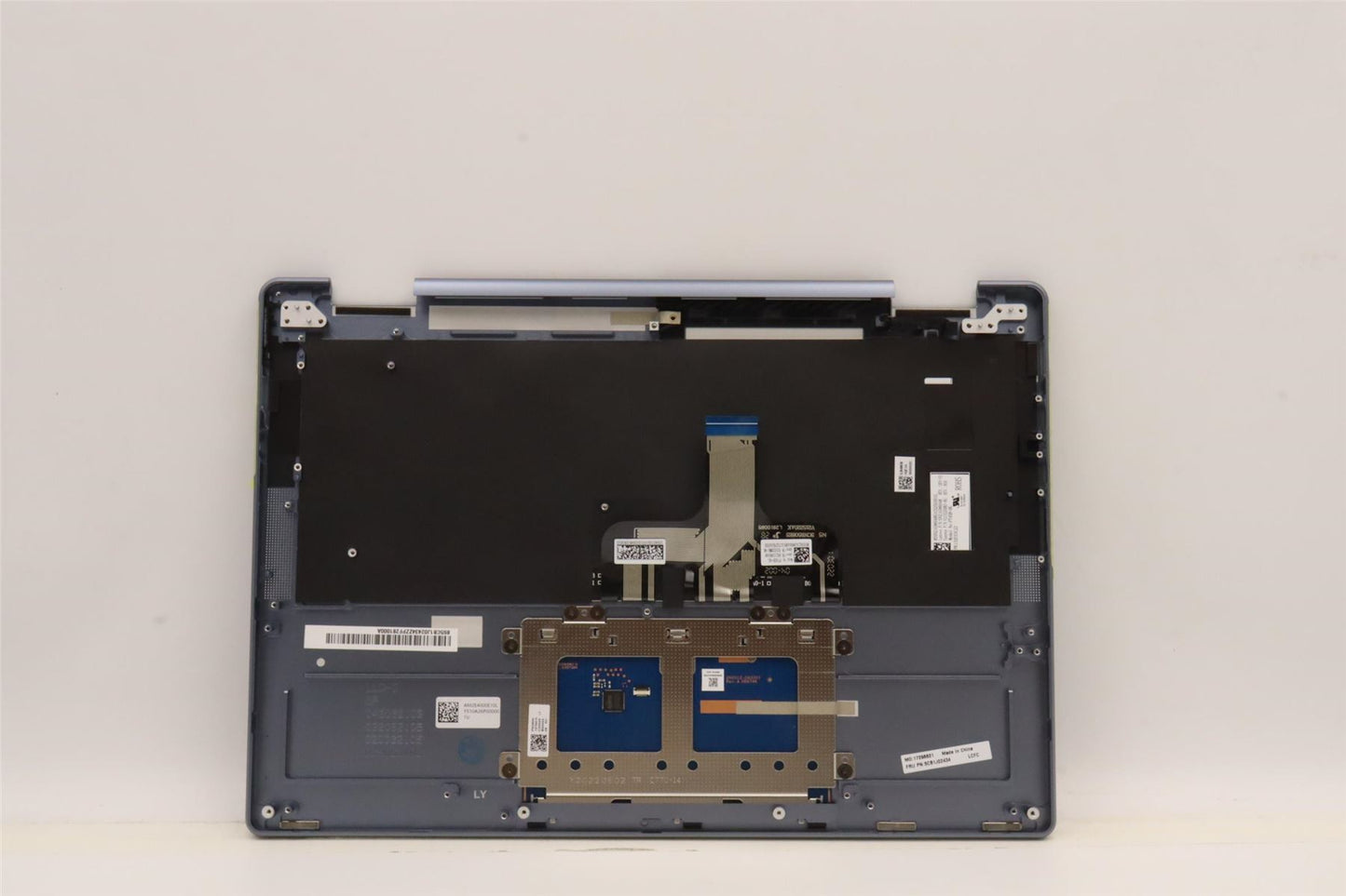 Lenovo Yoga 7 14IAL7 Palmrest Cover Touchpad Keyboard Hungarian 5CB1J02434