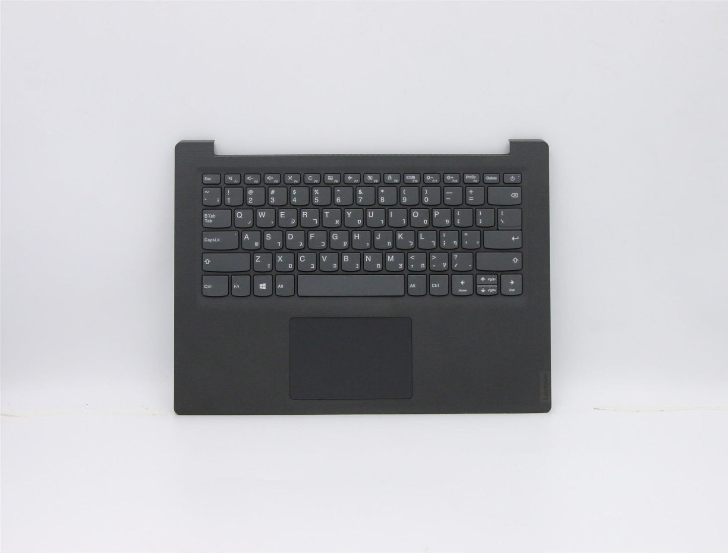 Lenovo V14 ADA Palmrest Cover Touchpad Keyboard Hebrew Iron Grey 5CB0Z21045
