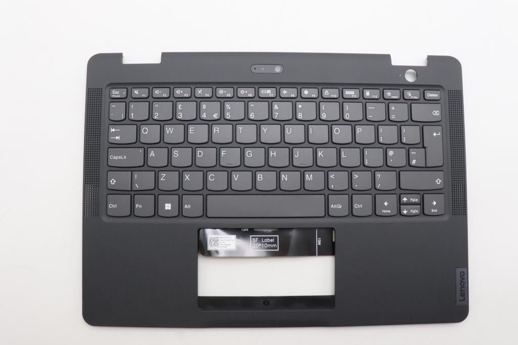 Lenovo 13w Gen 2 13w Keyboard Palmrest Top Cover UK Black 5M11F25900