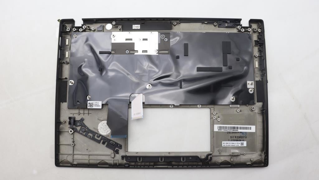 Lenovo ThinkPad X13 Gen 4 Keyboard Palmrest Top Cover Norwegian Black 5M11H94427
