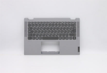 Lenovo Flex 5-14ARE05 Keyboard Palmrest Top Cover Slovenian Grey 5CB0Y85355