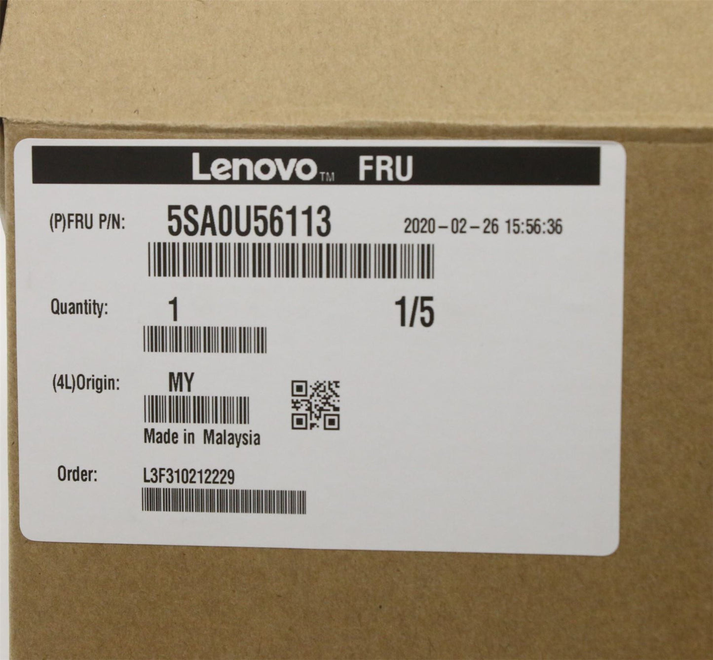 Lenovo IdeaCentre T530-28APR T540-15AMA G CPU Processor 5SA0U56113