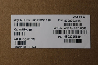 Lenovo CARDPOP 500W Sensor Gen5 Board 5C51R91716