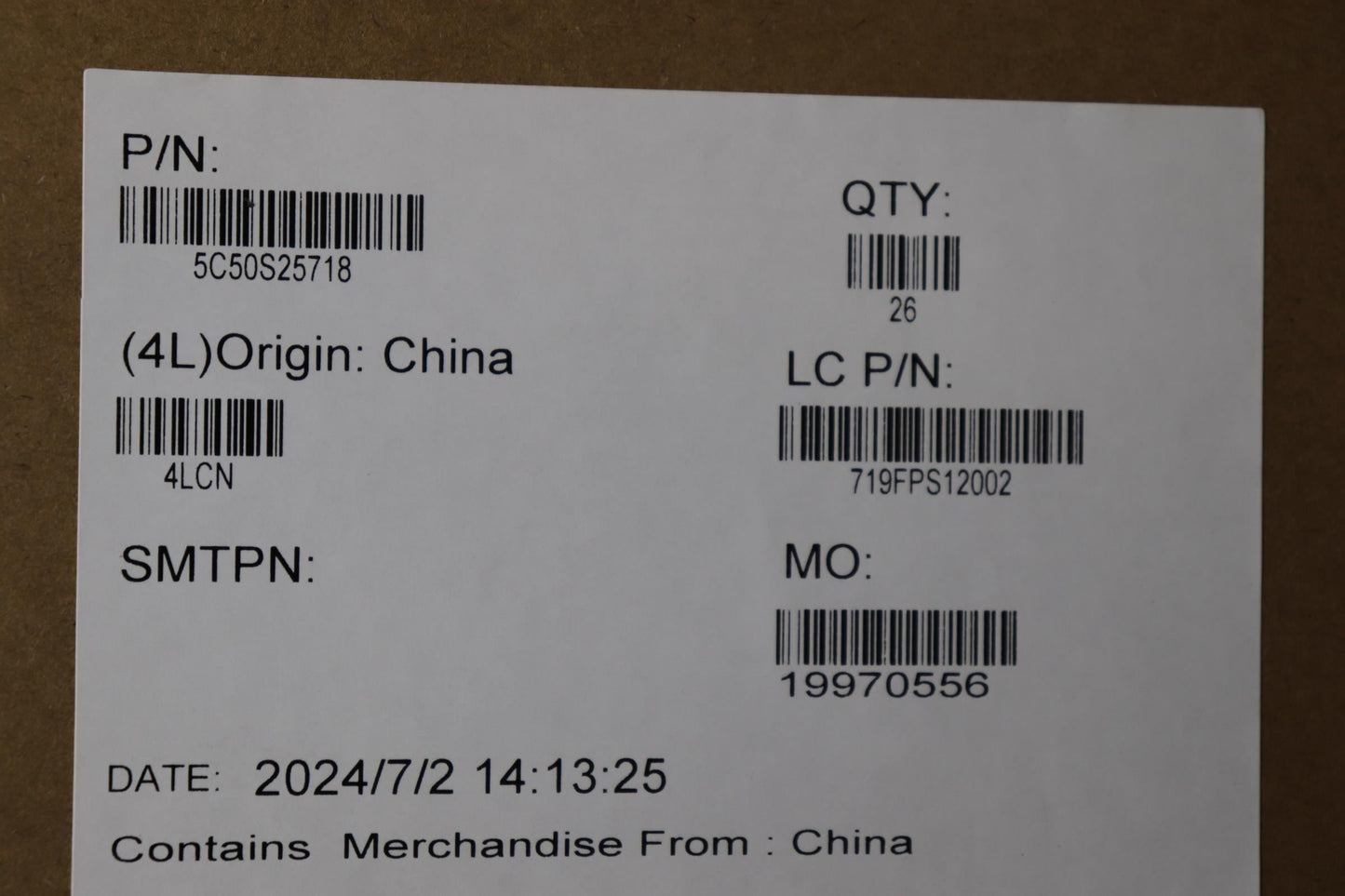 Lenovo CARDPOP L 21N9 MIC/B Microphone Board 5C50S25718