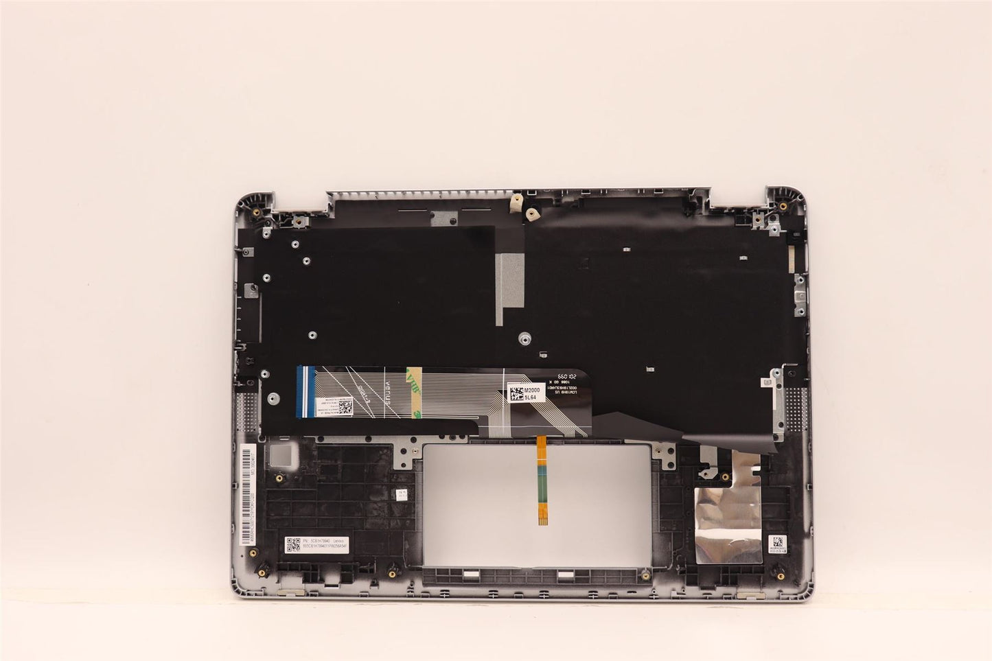 Lenovo IdeaPad 5 14IAU7 Keyboard Palmrest Top Cover US Cloud Grey 5CB1H79940