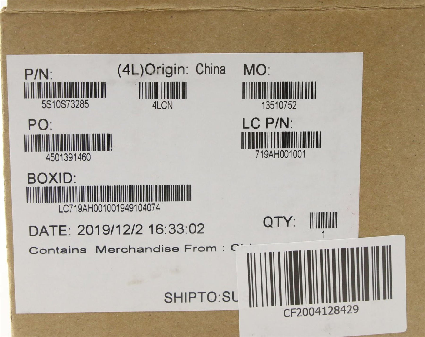 Lenovo ThinkPad E14 Screw Screws Kit 5S10S73285