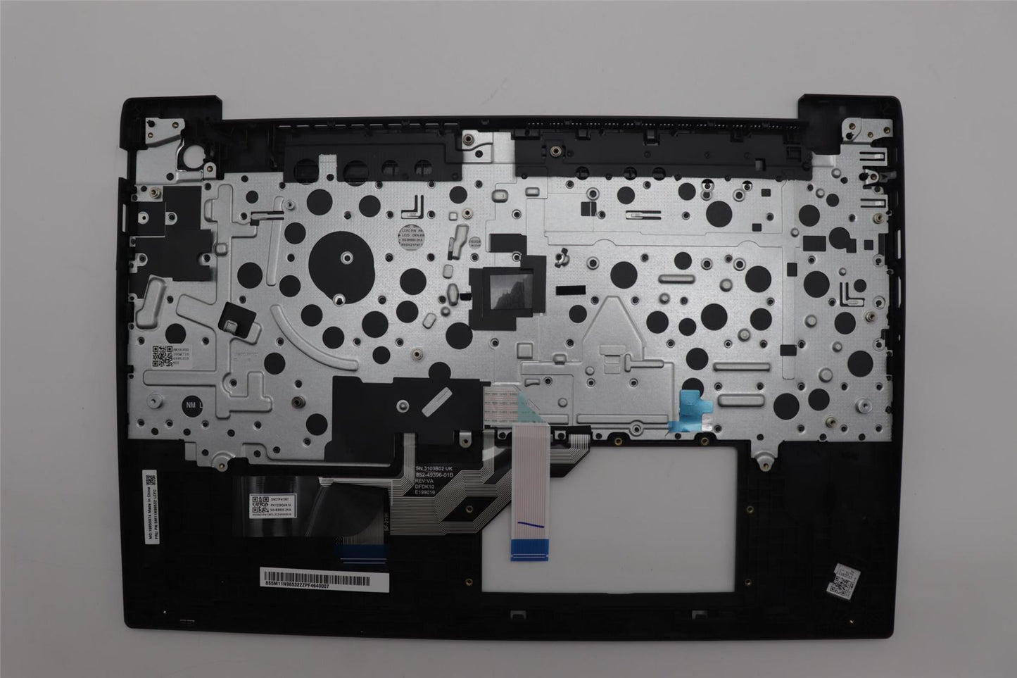 Lenovo MECH_ASM FRU KBD CCV DEN (PMX) UK BK 5M11N96533